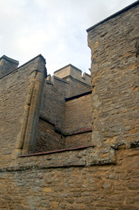 Ruined south aisle December 2008